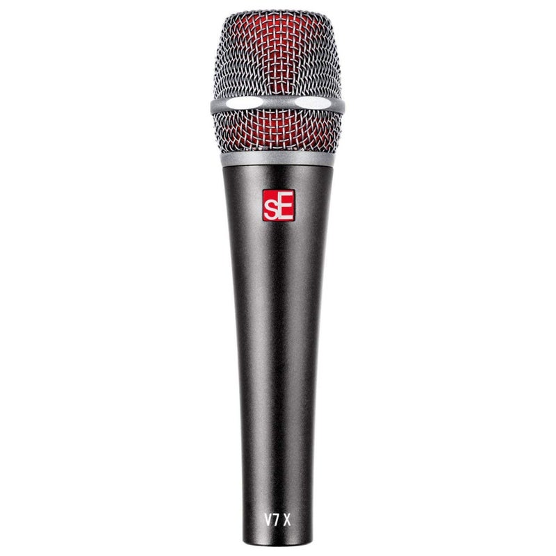 sE Electronics V7x Supercardioid Dynamic Instrument Microphone with 2 XLR Cables - Image 2